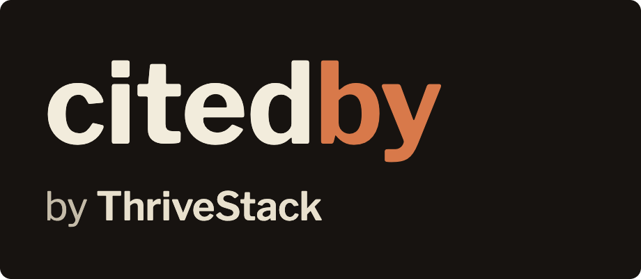 citedby - powered by ThriveStack